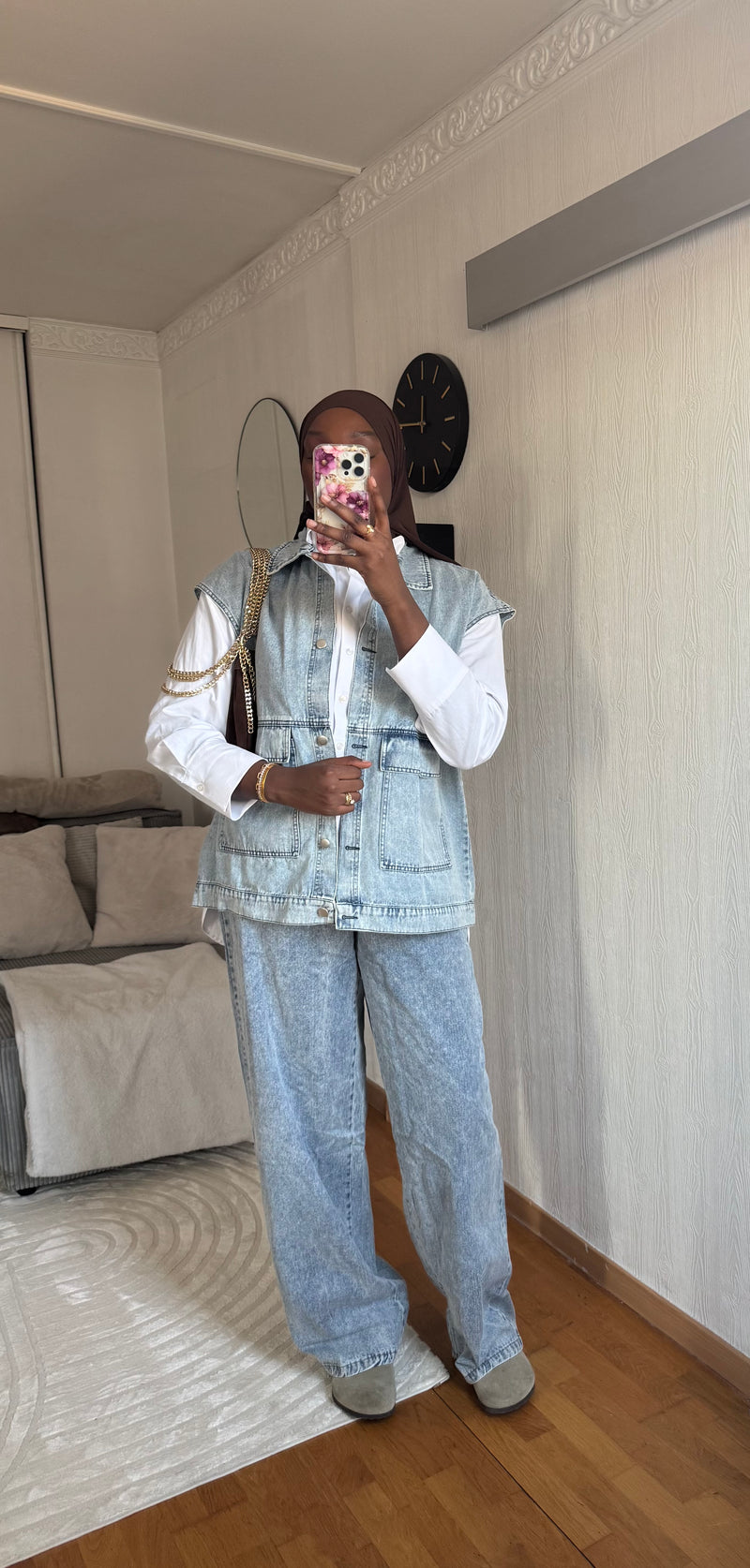 Veste sans manches Oversise