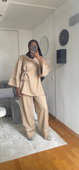 Ensemble Kimono Oversise