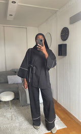 Ensemble Kimono Oversise