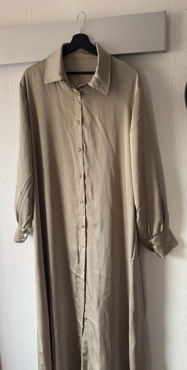 Robe Longue Satinée