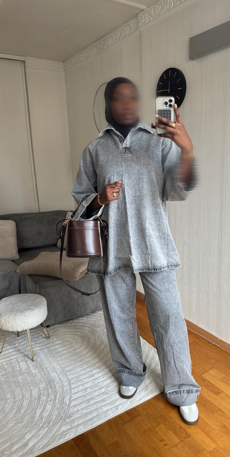 Blouse en jean Oversise