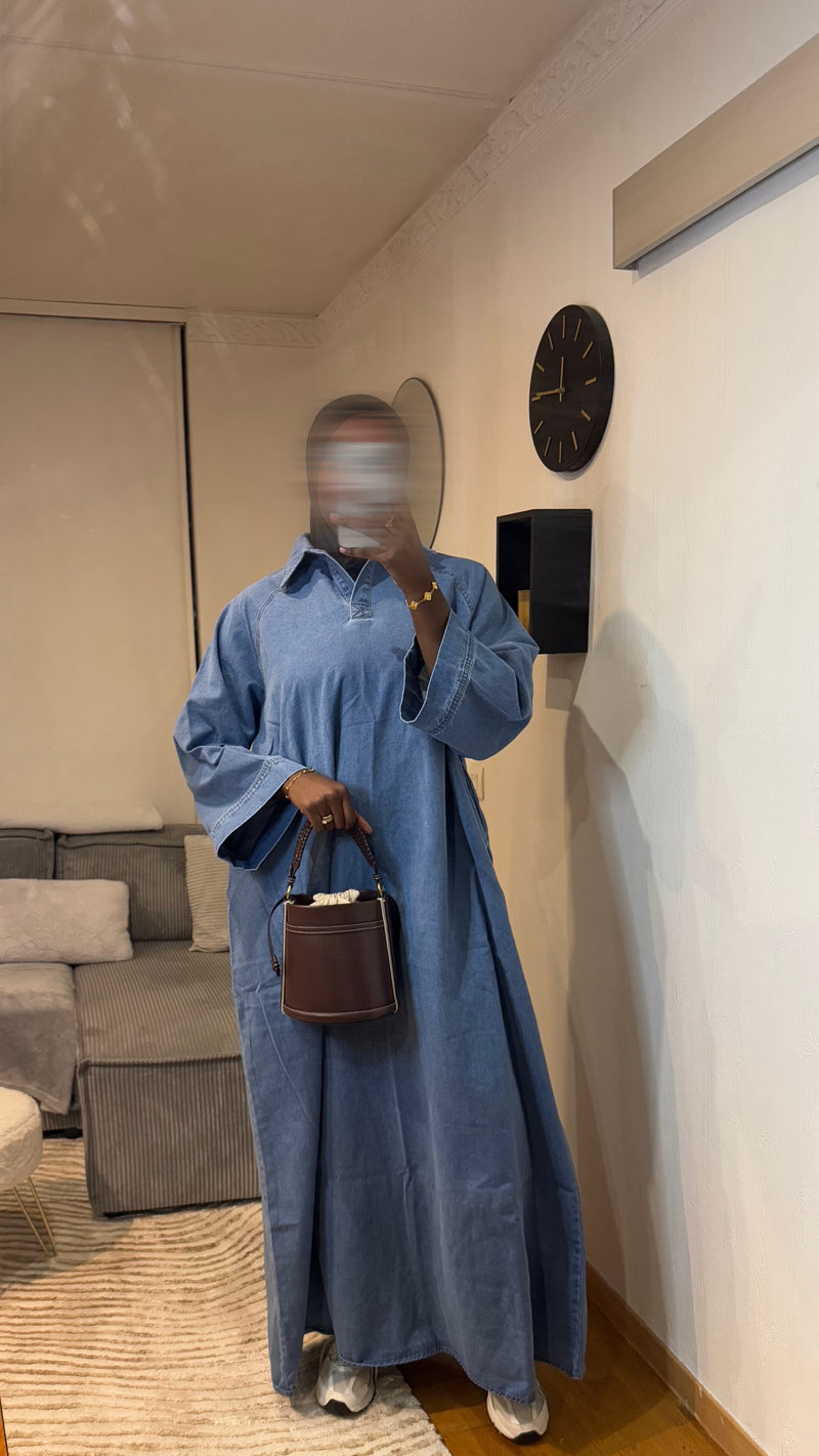Robe jean Oversise